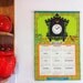 2012 Custom Calendar Tea Towel