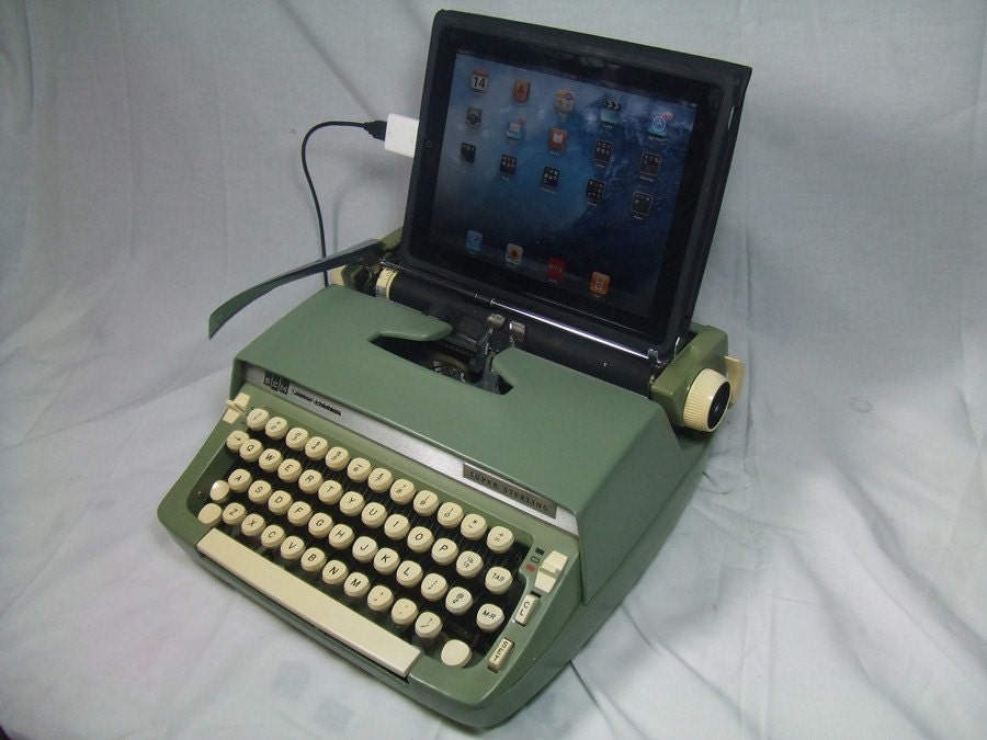 USB Typewriter for Mac or PC -- Smith Corona Super Sterling