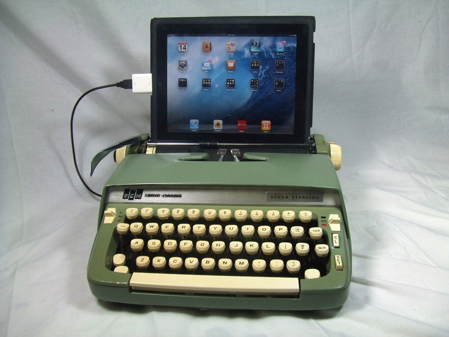 USB Typewriter for Mac or PC -- Smith Corona Super Sterling