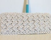 Hand crocheted Swiffer Sweeper Mop Cover, 100 percent cotton, reusable