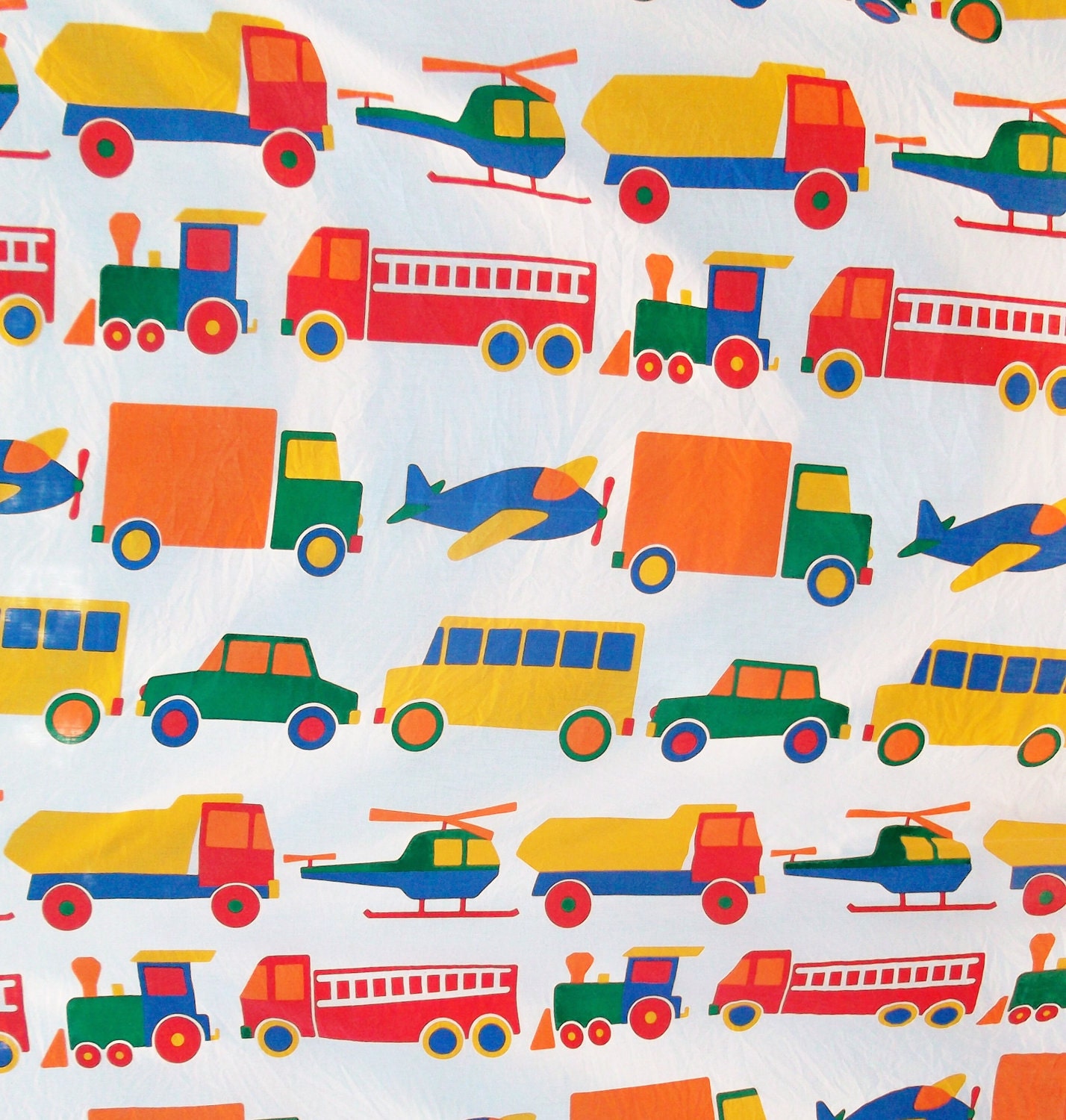vintage pop era flat bed sheet