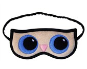 Night Owl with Big Eyes Sleep Mask