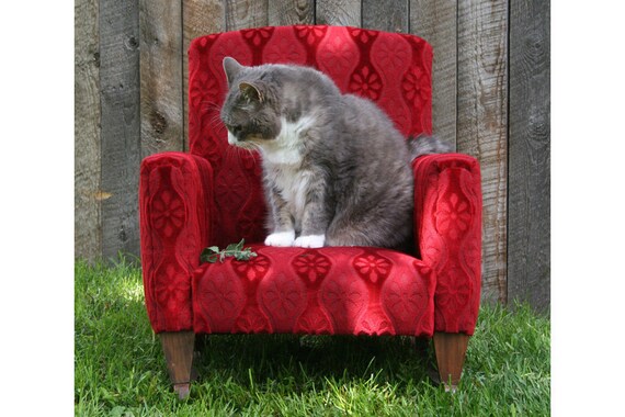 Child's Upholstered Rocking Chair