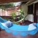 Turquoise hammock, Double Hammock hand-woven Natural Cotton Simple Fringe