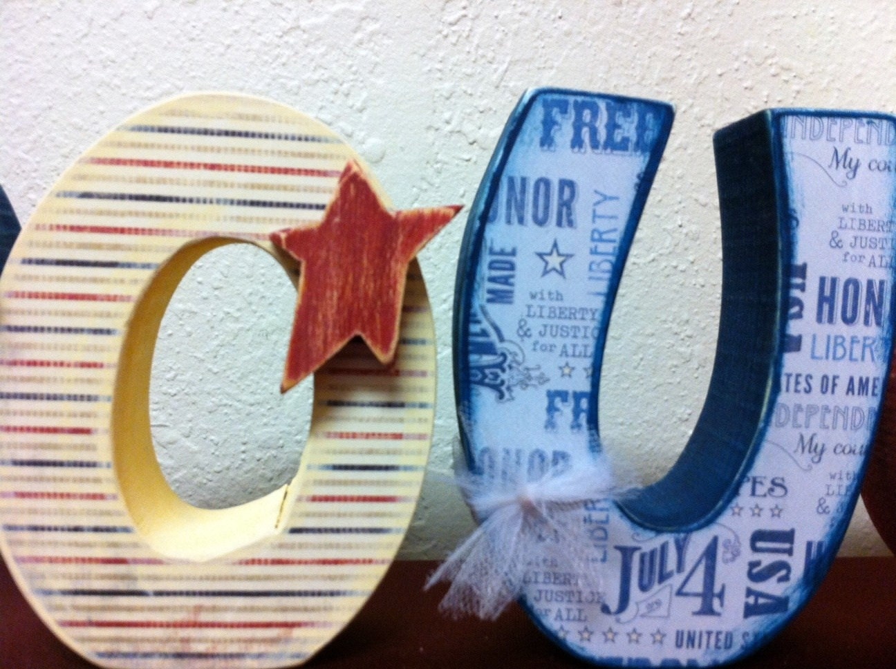 Proud--Red, White, and Blue
