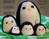 Crochet Pattern: Penguin amigurumi PDF