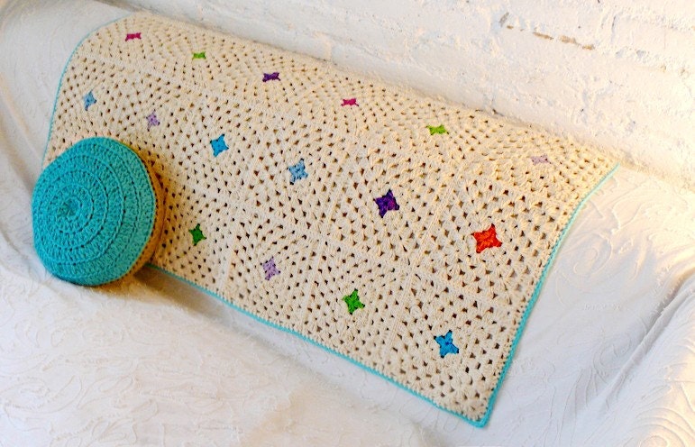 Granny's  Afghan Blanket-Cotton