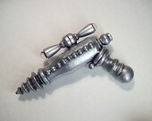Retro Ray Gun BIG Daddy FULL Life Size Silver Classic Science Fiction WOOD Replica