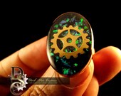 SARGASSO SALVAGE adjustable copper ring.