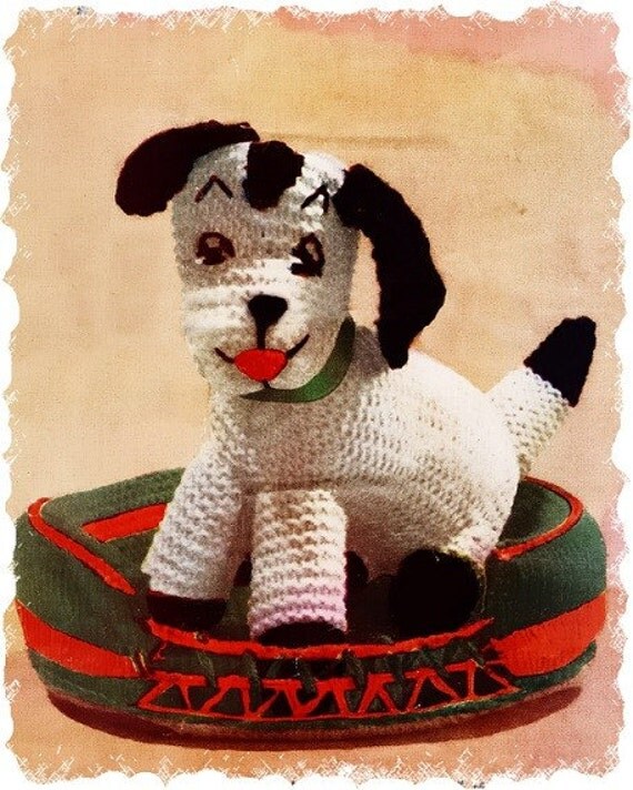 vintage knitting pattern dogs. vintage knitting pattern dogs.