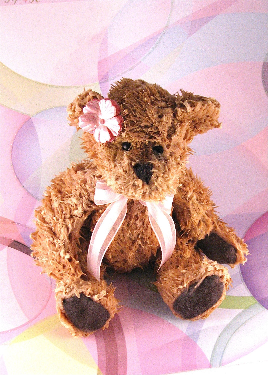 Wax Dipped Scented Bear-Small