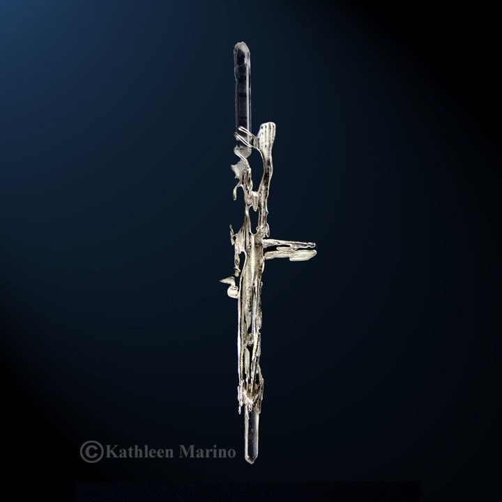 Night Sculpture Brooch
