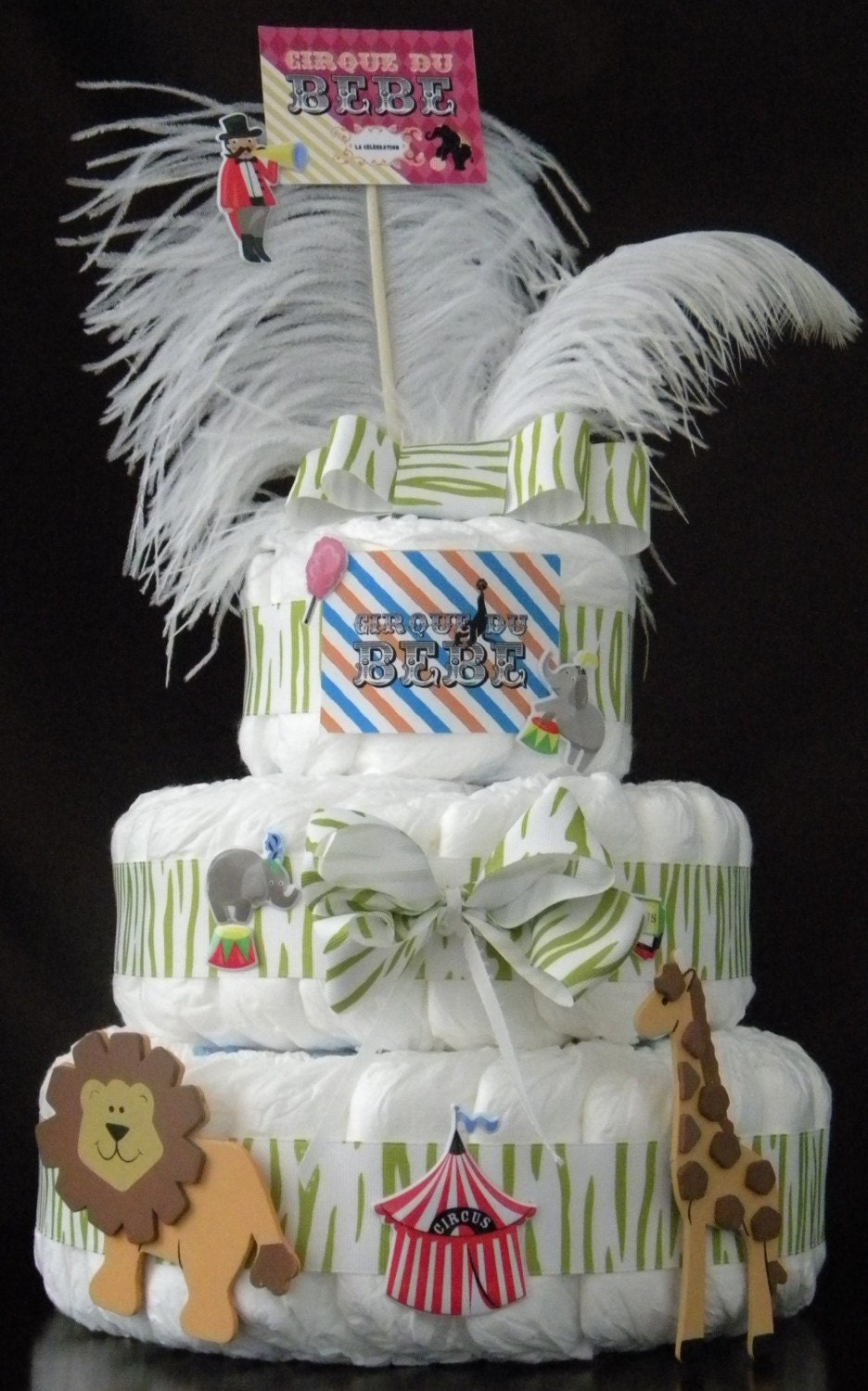DIAPER CAKE - Cirque Du Bebe