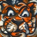 Auburn Tigers Painting by Justin Patten HELD for BEE