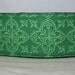 LAST ONE Green Celtic Martingale Dog Collar - 2 Inch - st patricks day Irish