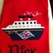 Red Cruise Vacation Tee