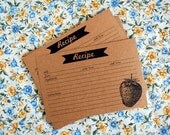 Strawberry Recipe Cards