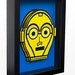 Star Wars Print of Star Wars Art Set of Boba Fett R2D2 and C-3PO 3D Pop Artwork Droid Art