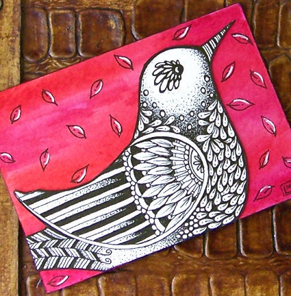 ACEO Original - 'Joyous Song'