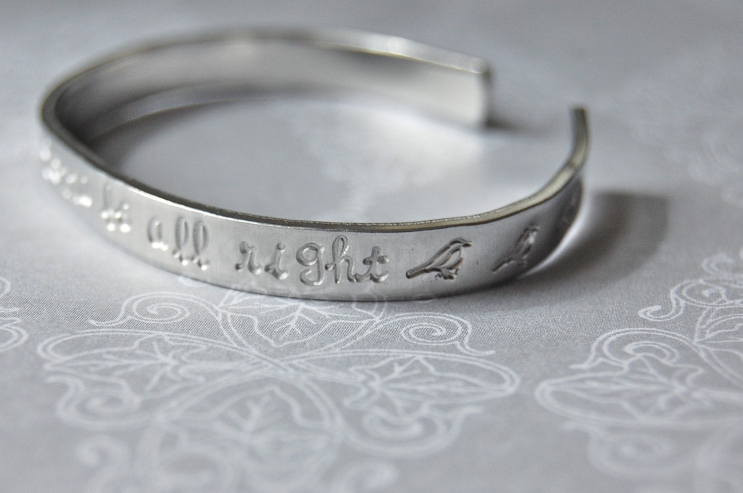 bob marley skinny bracelet cuff, 3 little birds lyrics