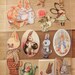 rabbit --- iron on heat transfer fabric sticker