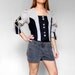 Linen Austrian Jacket - Alpine Star Edelweiss Buttons