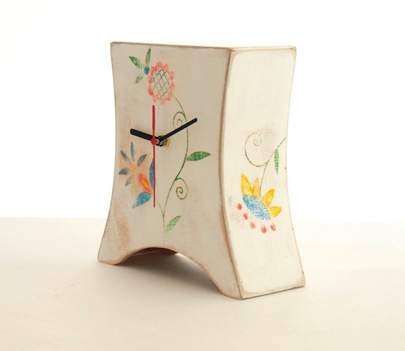 FREE SHIPPING - CLOCK Folk style