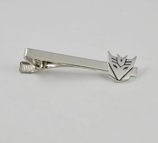 Decepticon Megatron Tie Clip,  with a Matching Gift Box