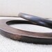 1pair - Round Bag Handle - Antique Cherry
