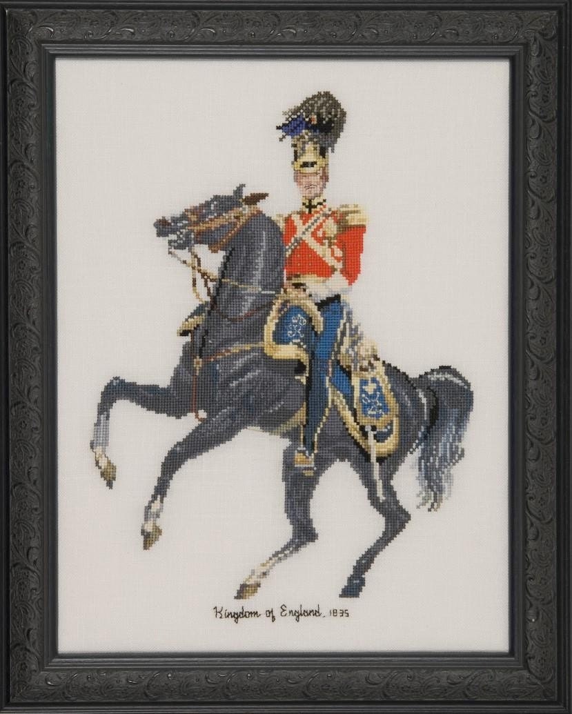 Kingdom of England - Framed Cross Stitch Picture