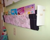Clearance Book Storage Sling - Pink and Black - Check out my shop for more options