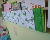 book storage sling -  Very Hungry Caterpillar- book storage shelf gender neutral nursery decor