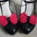 Bow Shoe Clips - Lots of COLOR OPTIONS
