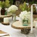 Large Wood or Wooden Cake Stand for Rustic Wedding Featured in FOOD NETWORK Magazine