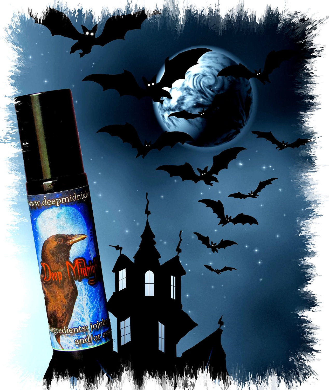 BATS In THE BELFRY Perfume Oil: Gothic Perfume, Halloween perfume, galbanum, pimento, and damp earth