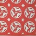 Bandanna Greyhound red and white