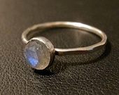 Labradorite Stacking Ring in Your Size