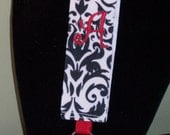 Monogrammed Key Wristlet