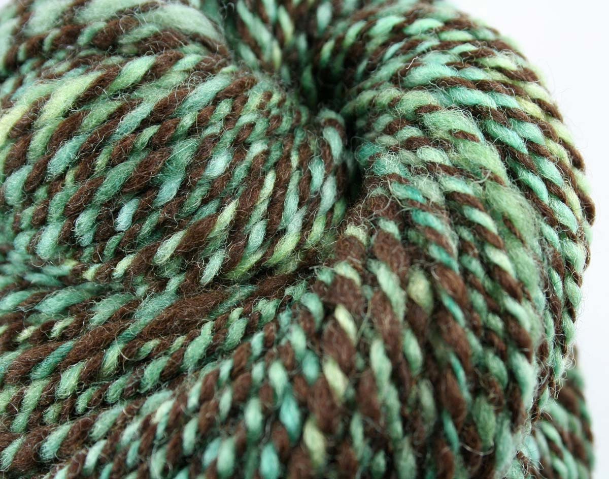 Mint Chip - Handspun Sport weight yarn