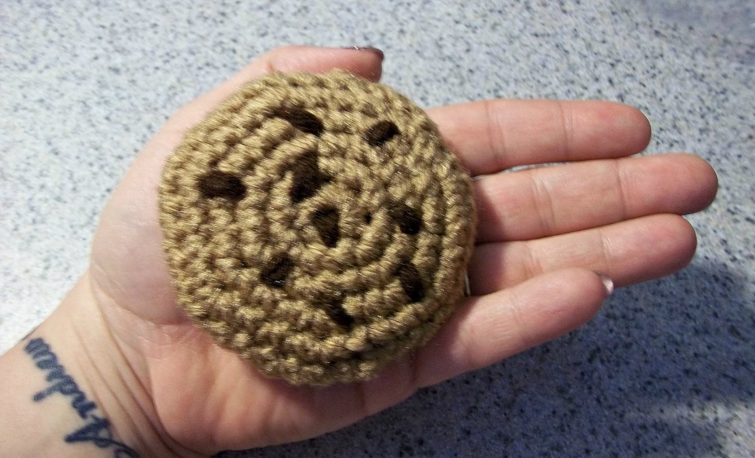 Crochet Chocolate Chip Cookies, Play Food, For Children, for Cats