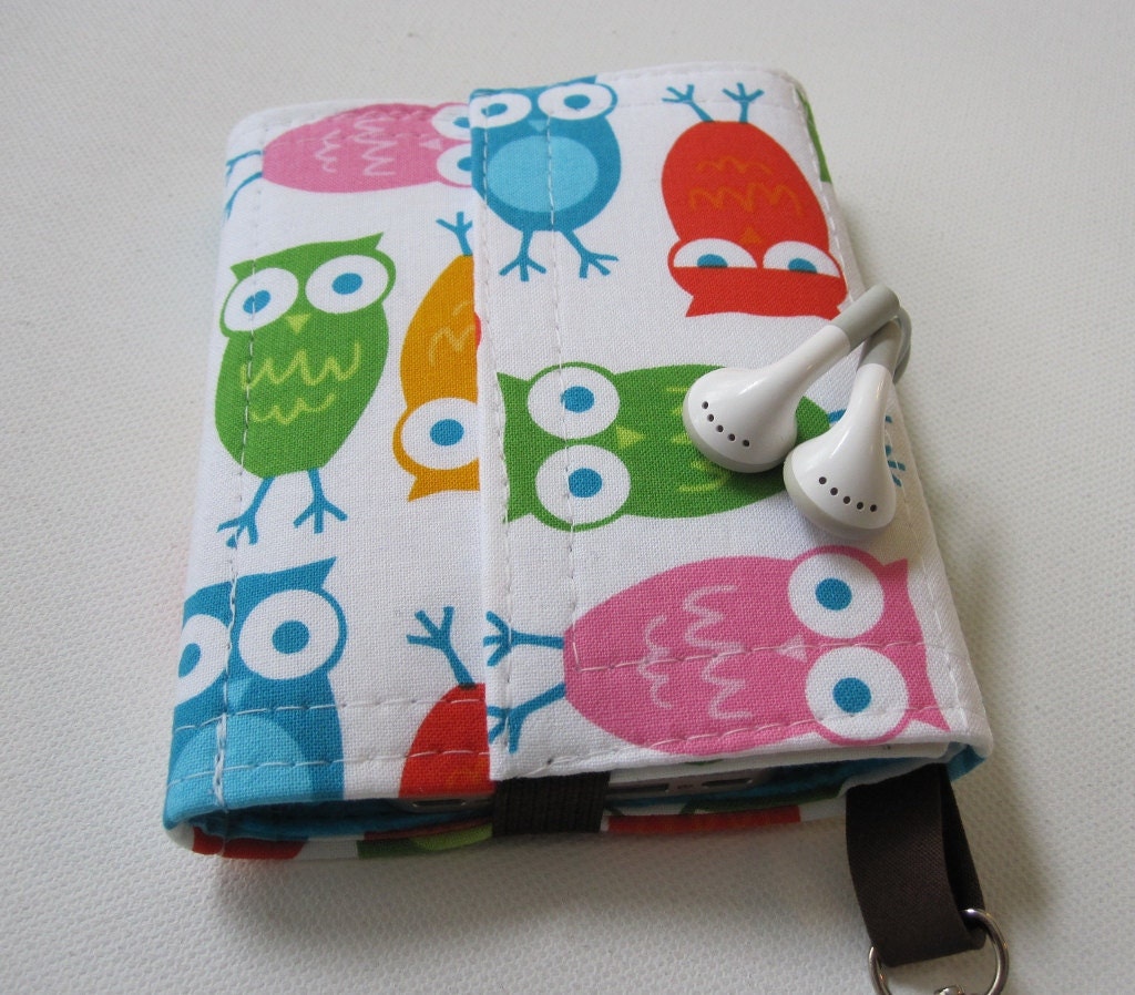 Nerd Herder gadget wallet in Owlish for iPhone 5, Android, iPod, camera, earbuds, SD cards, USB, extra batteries, guitar picks,