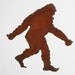 Bigfoot Profile Steel Refrigerator Magnet