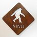Bigfoot Crossing Steel Refrigerator Magnet