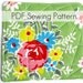 Pattern: Coasters -- Reversible Quilted Quickie Tutorial and Sewing Pattern in PDF format.