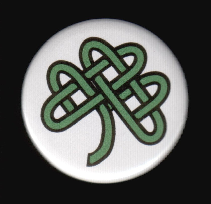 Celtic Luck Button