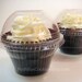 Clear Cupcake Boxes package of 75 Perfect for bridal showers or baby showers cupcakes