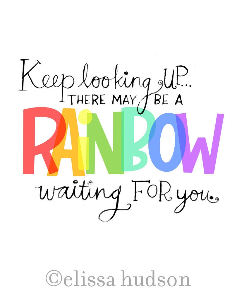 Rainbow Wall Art Print