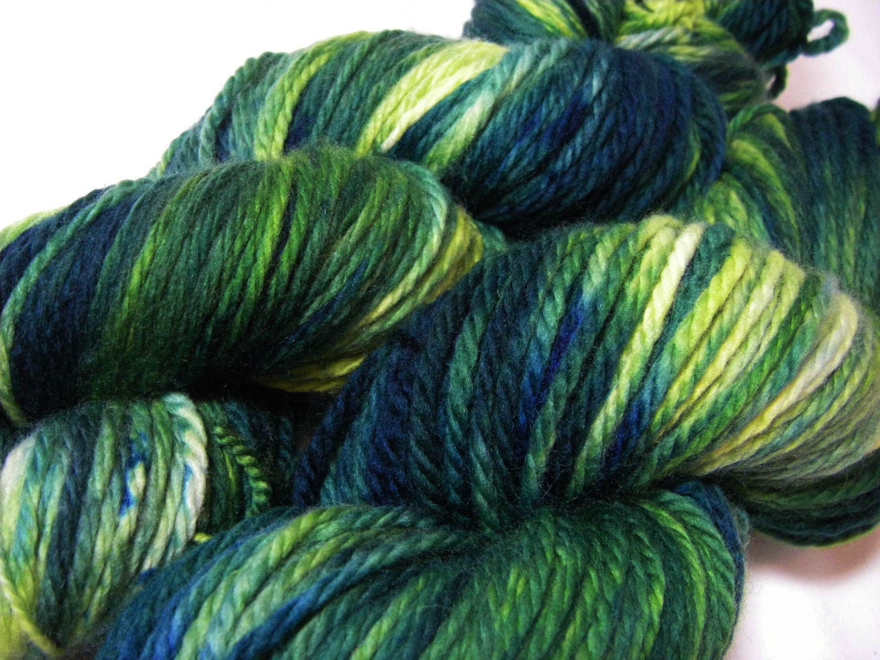 SALE - Merino Cashmere Nylon Aran Weight - Perpetual Motion