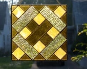 Stained Glass Suncatcher Friendship Quilt Block