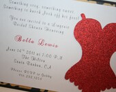 Handmade Lingerie Bachelorette Invitations